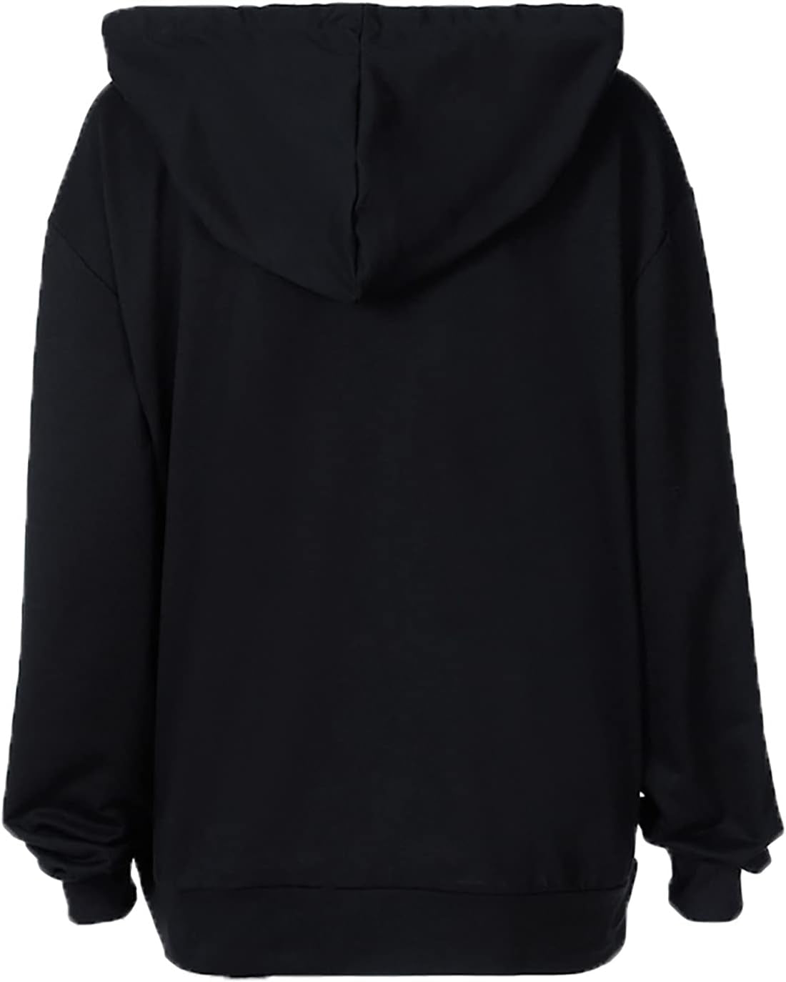 Women'S Gothic Hoodie Sweatshirt, Fashion Long Sleeve Loose Fit Comfy Pocket Butterfly Print Full Zip Hooded Coat Tops